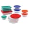 Pyrex Pyrex Clear Food Storage Container Set 9 pk 1110608 - alternate 5